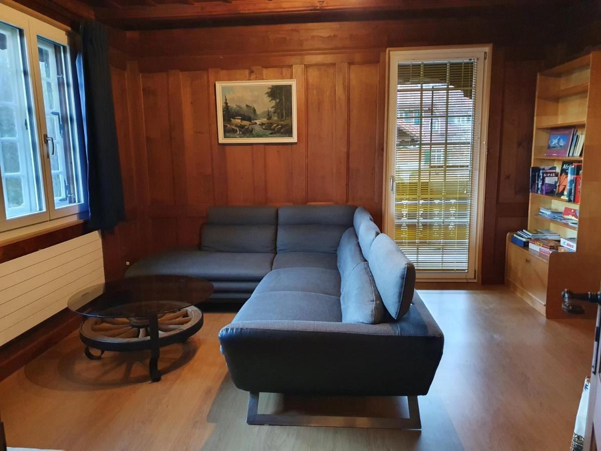 Traditional Swiss-Flat Интерлакен Экстерьер фото
